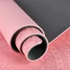Tapis de yoga HMS YM10 rose clair Voir les images du produit 15