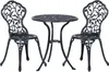 Outsunny bistro set 3dílný zahradní set z litého hliníku Náhled obrázku produktu 1