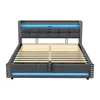 Flieks Polsterbett 160x200cm mit Ladefunktion (USB & Produktbild-Vorschau 9