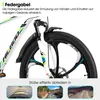 Hiland 26 Zoll Mountainbike für Erwachsene, 6 Speichenrad Produktbild-Vorschau 3