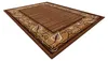 BCF Tapis Morad FELIKS cadre, feuilles classique - marron Voir les images du produit 3