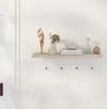 EUGAD 1x Wandregal Hängeregal, Holz Board, Sonoma Eiche, Produktbild-Vorschau 3
