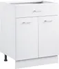 VEVOR weißer Unterschrank (600 x 477 x 816 mm) mit Produktbild-Vorschau 1
