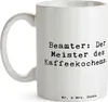 Mr. & Mrs. Panda Kaffeebecher Spruch Beamter Kaffeemeister Produktbild-Vorschau 3