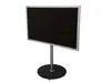Wissmann Designer TV-Ständer aro art 139-R-1 - Sockel rund Produktbild-Vorschau 2