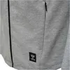 Hummel Hmltropper Zip Jacket, GREY MELANGE, S, Herren Produktbild-Vorschau 5