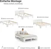 Homestyle4u Holzbett 180x200 Doppelbett mit Lattenrost Produktbild-Vorschau 3