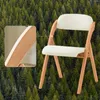 SoBuy Skladacie drevené stoličky s čalúnením – Ergonomické Náhľad obrázku produktu 12
