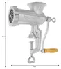 Kinghoff tritacarne in ghisa 8900 Anteprima dell’immagine prodotto 3
