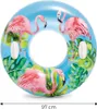 Anneau gonflable Hawaii avec poignées 97 cm Voir les images du produit 32