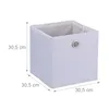 Relaxdays Aufbewahrungsbox, Ordnungsbox aus Stoff, 2er-Set, Produktbild-Vorschau 7
