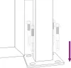vidaXL Gartentor 100x125 cm Cortenstahl Gras-Design Produktbild-Vorschau 11