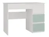Scrivania per bambini DUSTER - bianco / menta, versione a Anteprima dell’immagine prodotto 1