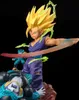 A dynamic action scene featuring anime figurines. Produktbild-Vorschau