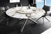 riess-ambiente Runder Esstisch SPIN 150cm weiß grau braun Produktbild-Vorschau 3