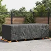 vidaXL Möbelbezug Uni Schwarz 300 x 110 x 70 cm 210D Produktbild-Vorschau 2