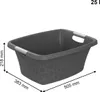 ROTHO Flowers Bac, contenu : 25,00 litres, horizon/bleu Voir les images du produit 14