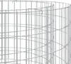 vidaXL Foyer en gabion Ø 50 cm Fer galvanisé Voir les images du produit 4