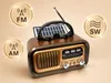 Retropolis Austin Retro Radio Bluetooth Solar USB microSD Produktbild-Vorschau 4