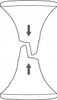 Diagram showing a product breaking under stress. Voir les images du produit