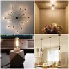 A collage of four images showing different lighting fixtures and lamps. Produktbild-Vorschau