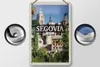 Blechschild Reise 12x18cm Segovia Spain Architektur Produktbild-Vorschau 2
