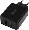 Dual-USB Schnellladegerät USB/QC3.0 28W (schwarz) Produktbild-Vorschau 11