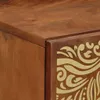 Sideboard mit Regal Braun 40 x 33 x 75 cm Massivholz Mango Produktbild-Vorschau 6