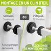 Barrière bébé extra plate sans seuil – Sans perçage – Merle Voir les images du produit 4