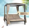 Blumfeldt Bain de Soleil Double, Transat Jardin Exterieur 2 Voir les images du produit 1