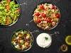 Hausfelder Salatschüssel Set groß Deckel Bowl Schüsselset Produktbild-Vorschau 4