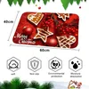 Vianočné rohožky na dvere, protišmyková rohožka s vianočným Náhľad obrázku produktu 2