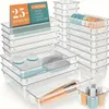 Set di organizer per cassetti JustValue, 25 pezzi – Anteprima dell’immagine prodotto 1