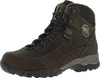 A single brown hiking boot is shown against a white background. Produktbild-Vorschau