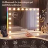 HOMCOM Hollywood Zrkadlo 80 x 60 cm Kozmetické zrkadlo s Náhľad obrázku produktu 4