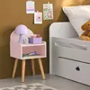 sweeek - Nachttisch für Kinderzimmer - Rosa Produktbild-Vorschau 5