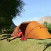 Outsunny Tunnelzelt für 4 Personen, Campingzelt mit Tür, Produktbild-Vorschau 2