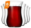 Pasabahce Uskudar Optic Teeglas Set aus Glas, 6 x 120 ml Produktbild-Vorschau 7