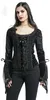 Gothicana by EMP Damen schwarzes Langarmshirt mit Rüschen M Produktbild-Vorschau 6