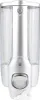 Wand-Seifenspender, ca. 380 ml, chrom Produktbild-Vorschau 1