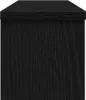 vidaXL Kuchynský regál stohovateľný čierny 60x15x16 cm Náhľad obrázku produktu 3