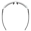 Uvex sportstyle 114, Radsportbrille, Halbrandlos, Weiß, Produktbild-Vorschau 2