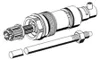 Schell Oberteil inklusive Spindel POLAR II, Spindel 177,5mm Voir les images du produit 2