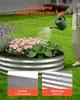 SucceBuy Metalowa podwyższona grządka 240 x 120 x 30 cm, Podgląd zdjęcia produktu 3