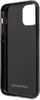 A black iPhone case with the Mercedes-Benz logo embossed on the bottom. Produktbild-Vorschau