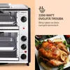 oneConcept All-You-Can-Eat, dvojitá elektrická trouba, 2400 Náhled obrázku produktu 2