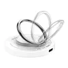 Wireless charger 2-in-1 Choetech T603-F, holder (white) Anteprima dell’immagine prodotto 3