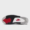 The bottom view of a Nike Air Jordan 4 Retro sneaker. Produktbild-Vorschau