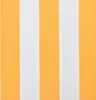 vidaXL Toile de store Orange & Blanc 500x300 cm Voir les images du produit 6