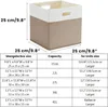 Aufbewahrungsbox 25x25x25 cm, faltenfrei Stoff Produktbild-Vorschau 5